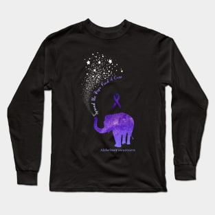 Alzheimer Awareness Spread The Hope Find A Cure Gift Long Sleeve T-Shirt